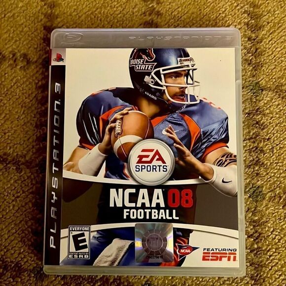 SONY PS3 NCAA 08 Football w case and manual - Picture 1 of 3
